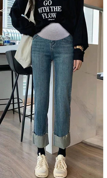 Γυναικείο ψηλόμεσο τζιν εγκυμοσύνης