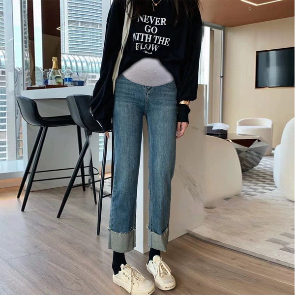 Γυναικείο ψηλόμεσο τζιν εγκυμοσύνης