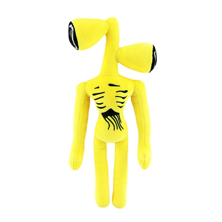 Играчка Siren head, Плюшена, Жълт, 30 см