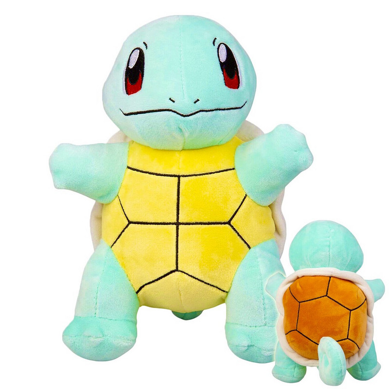 Играчка Pokémon, Костенурка, Плюшена, 23 см