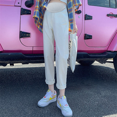 Γυναικείο τζιν εγκυμοσύνης σε τρία χρώματα