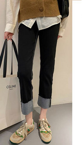 Casual ψηλόμεσο τζιν εγκυμοσύνης