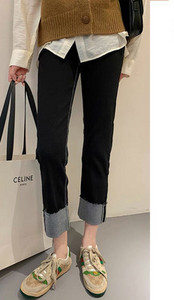 Casual ψηλόμεσο τζιν εγκυμοσύνης