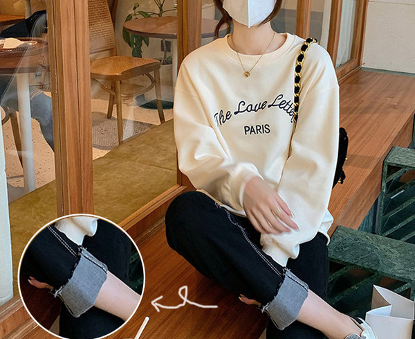 Casual ψηλόμεσο τζιν εγκυμοσύνης