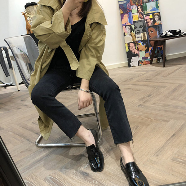 Ležerne traperice za trudnice ravnog uzorka visokog struka