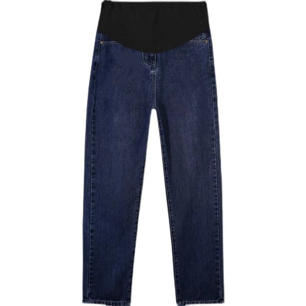 Γυναικείο ψηλόμεσο τζιν εγκυμοσύνης - μπλε χρώμα