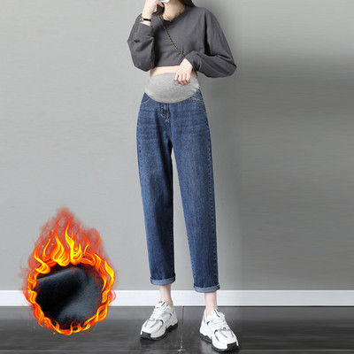 Παντελόνι για έγκυες γυναίκες για το φθινόπωρο και το χειμώνα χειμερινά χειμωνιάτικα ρούχα