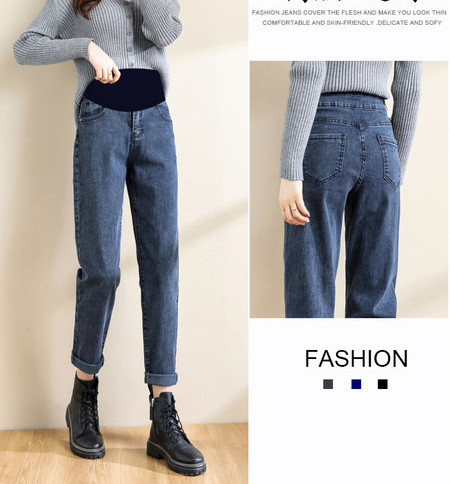 Παντελόνι για έγκυες γυναίκες για το φθινόπωρο και το χειμώνα χειμερινά χειμωνιάτικα ρούχα