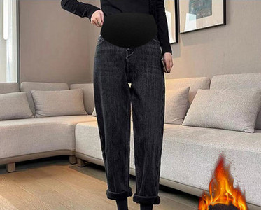 Casual γυναικείο τζιν με ή χωρίς φόδρα