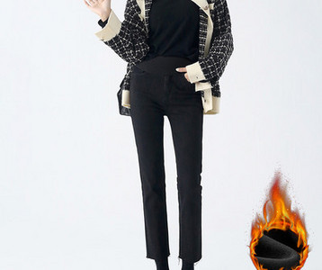 Νέο μοντέλο γυναικείο τζιν με ψηλόμεσο μήκος -9/10