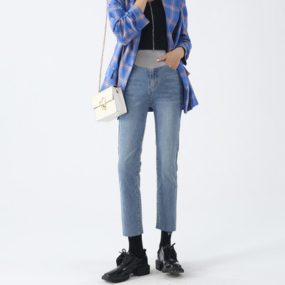 Νέο μοντέλο γυναικείο τζιν με ψηλόμεσο μήκος -9/10