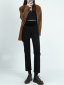 Ležérne džínsy pre tehotné ženy v troch farbách