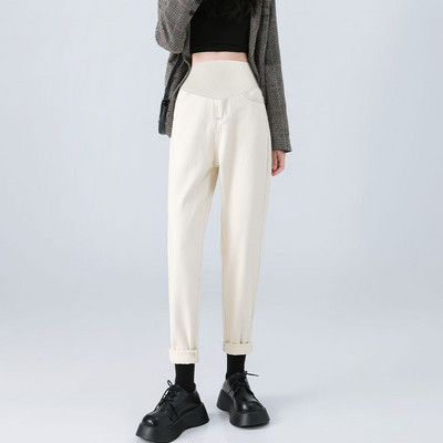 Stiilsed kõrge vöökohaga laia säärega rasedateksad