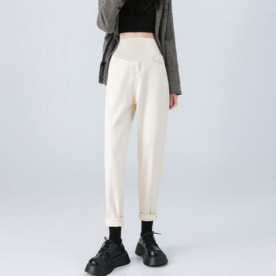 Stiilsed kõrge vöökohaga laia säärega rasedateksad