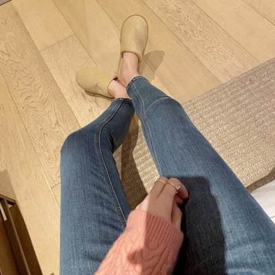 Γυναικεία μοντέρνα τζιν για έγκυες γυναίκες