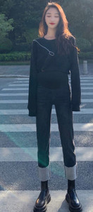 Casual γυναικεία τζιν - για έγκυες γυναίκες