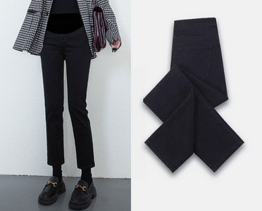 Μοντέρνα γυναικεία τζιν για εγκύους