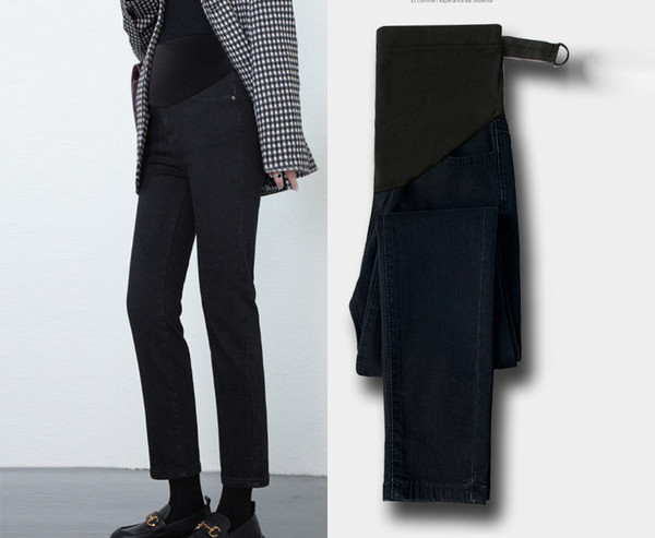 Μοντέρνα γυναικεία τζιν για εγκύους