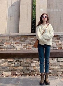 Jesenno-zimné džínsy - pre tehotné ženy