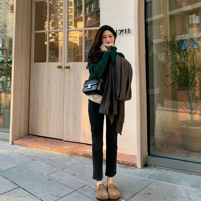 Jesenno-zimné džínsy - pre tehotné ženy