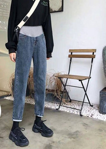 Blugi dama - talie inalta pentru gravide