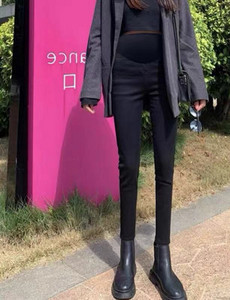 Γυναικείο τζιν με ψηλή μέση - για εγκύους