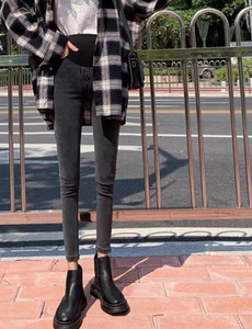 Γυναικείο τζιν με ψηλή μέση - για εγκύους