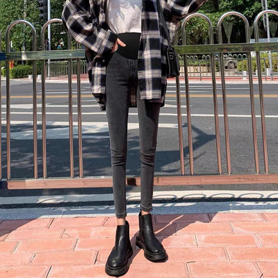 Γυναικείο τζιν με ψηλή μέση - για εγκύους