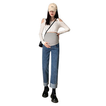 Дамски  модерни дънки за бременни жени 