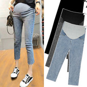 Μοντέρνο ψηλόμεσο τζιν για γυναίκες με τσέπη