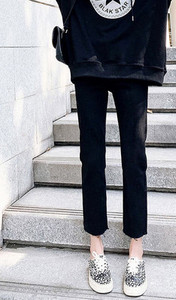 Γυναικείο ψηλόμεσο τζιν εγκυμοσύνης με τσέπη