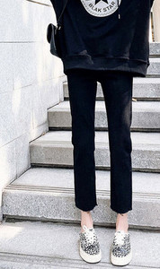 Γυναικείο ψηλόμεσο τζιν εγκυμοσύνης με τσέπη