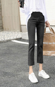 Γυναικείο ψηλόμεσο τζιν εγκυμοσύνης με τσέπη