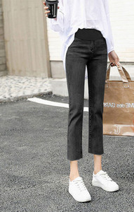 Γυναικείο ψηλόμεσο τζιν εγκυμοσύνης με τσέπη