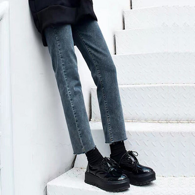 Γυναικείο ψηλόμεσο τζιν εγκυμοσύνης με τσέπη