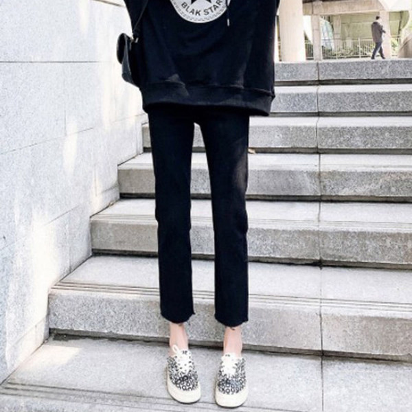 Γυναικείο ψηλόμεσο τζιν εγκυμοσύνης με τσέπη