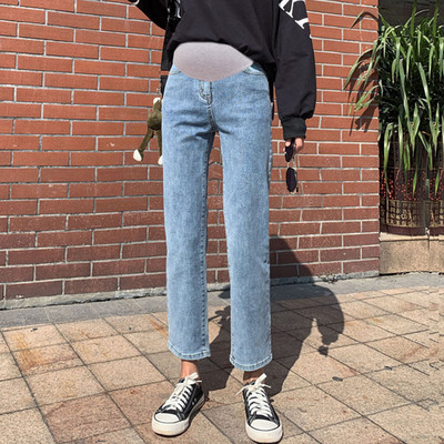 Τζιν για εγκύους - με ψηλή μέση και τσέπη