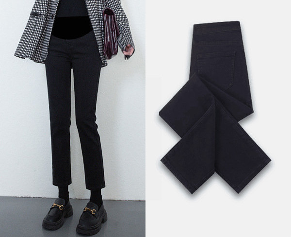 Τζιν για εγκύους - με ψηλή μέση και τσέπη