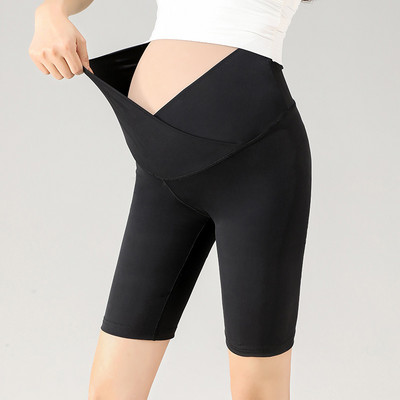 Ψηλόμεσο ελαστικό κολάν για εγκύους