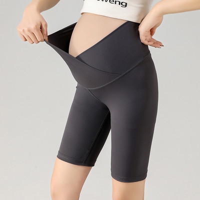 Ψηλόμεσο ελαστικό κολάν για εγκύους