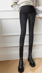 Γυναικείο κολάν για εγκύους σε σκούρο χρώμα