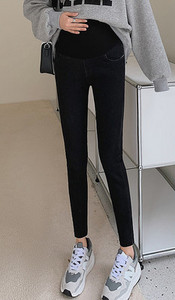 Γυναικείο κολάν για εγκύους σε σκούρο χρώμα