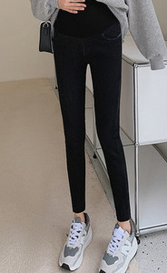 Γυναικείο κολάν για εγκύους σε σκούρο χρώμα