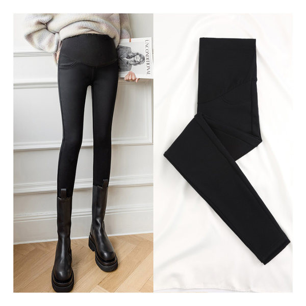 Γυναικείο κολάν για εγκύους σε σκούρο χρώμα