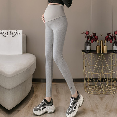 Legging de damă elastic cu talie înaltă cu inscripții
