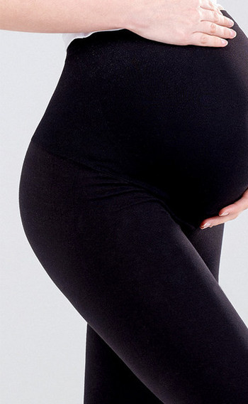 Καθαρό μοντέλο ψηλόμεσο γυναικείο κολάν εγκυμοσύνης