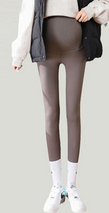 Jambiere elastice de damă cu talie înaltă, cu sigla maternitate