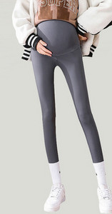 Jambiere elastice de damă cu talie înaltă, cu sigla maternitate