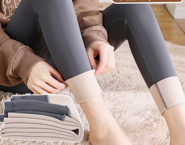 Jambiere elastice de damă cu talie înaltă, cu sigla maternitate