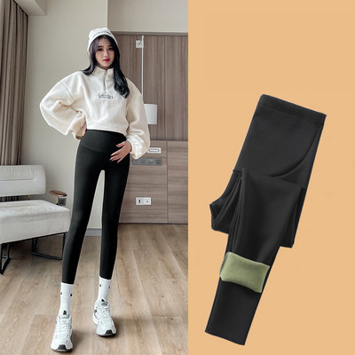 Rasedate naiste püksid, haipüksid sügisel ja talvel retuusid jalas, talvel uus pluss sametine paks jooga Barbie püksid talvekleit